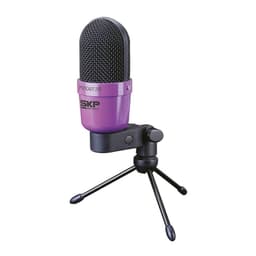 MICROFONO DE ESTUDIO SKP PODCAST 200 Morado