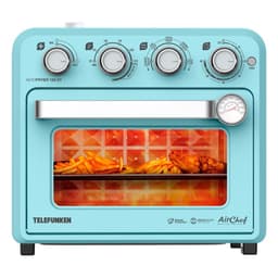 Horno Freidora de Aire y Vapor 18lts AeroFryer 180ST Celeste