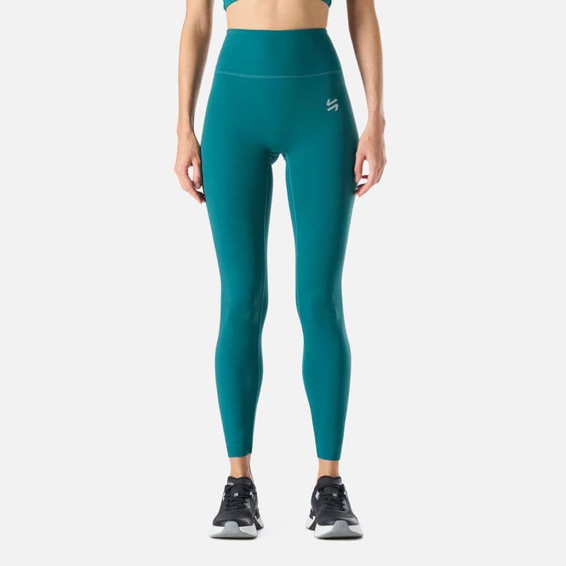 Calza Deportiva de tiro alto 7/8 mujer Tempo Azul Petroleo M
