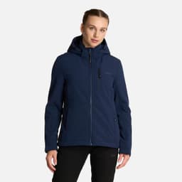 Chaqueta Mujer Macaya Softshell Hoody Jacket Azul Marino Lippi L