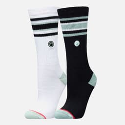 Calcetines Mujer Duo Travel Walk Classic Blanco Grafito Lippi V26 S-M