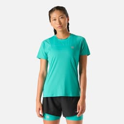 Polera Mujer Built To Move T-Shirt Turquesa Vulcano L