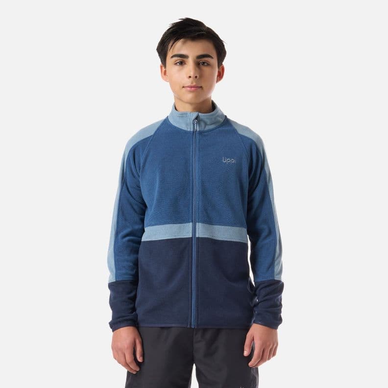 Polar Teen Boy Fireplace Full Zip Sweatshirt Azul oscuro Lippi V26 12