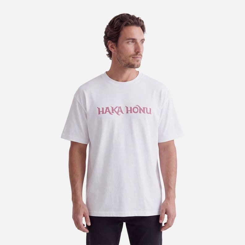 Polera Hombre Logo Blanco Haka Honu V27 XL