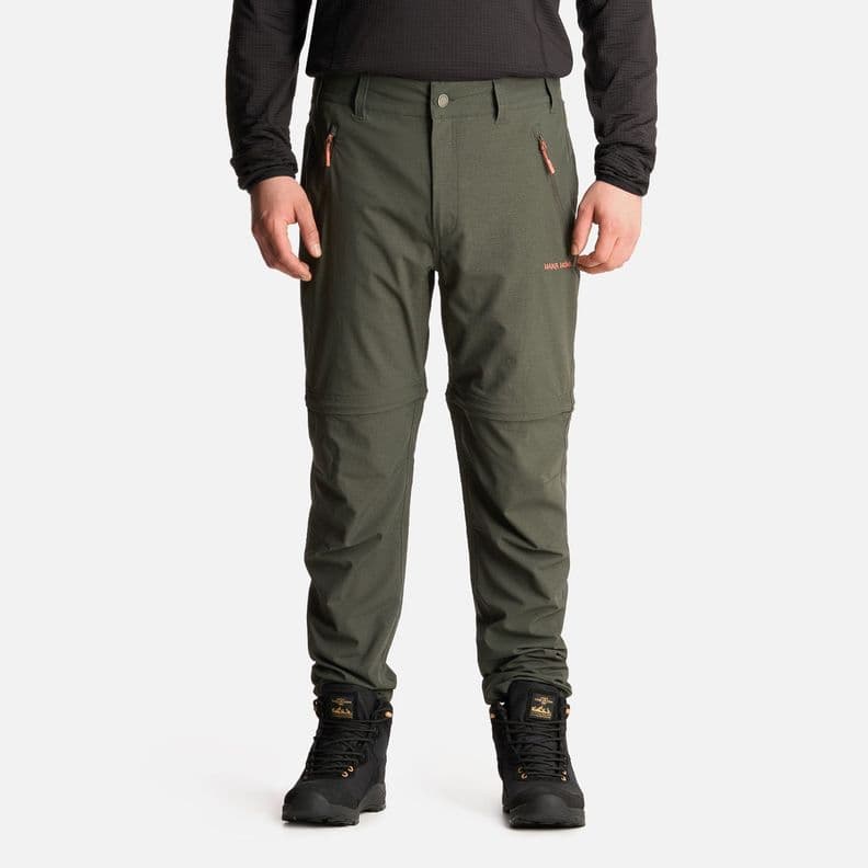 Pantalon Hombre Desmontalo Verde Musgo Haka Honu 40