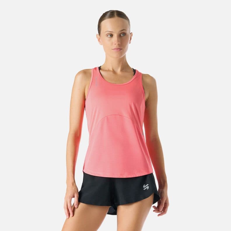 Polera Mujer Built To Move Tank Top Coral Vulcano S