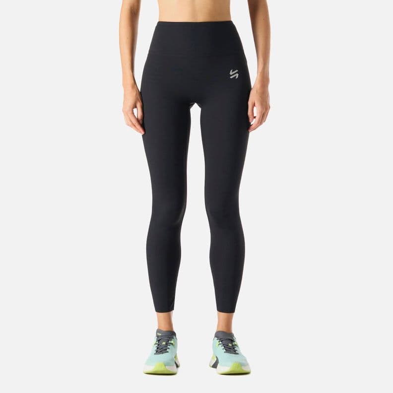 Calza Deportiva de tiro alto 7/8 mujer Tempo Negro XL