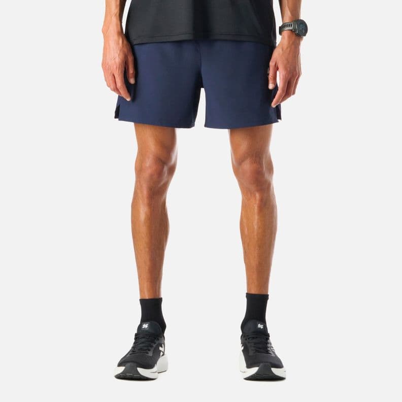 Short Deportivo Running 5" Hombre Tempo Azul Marino L