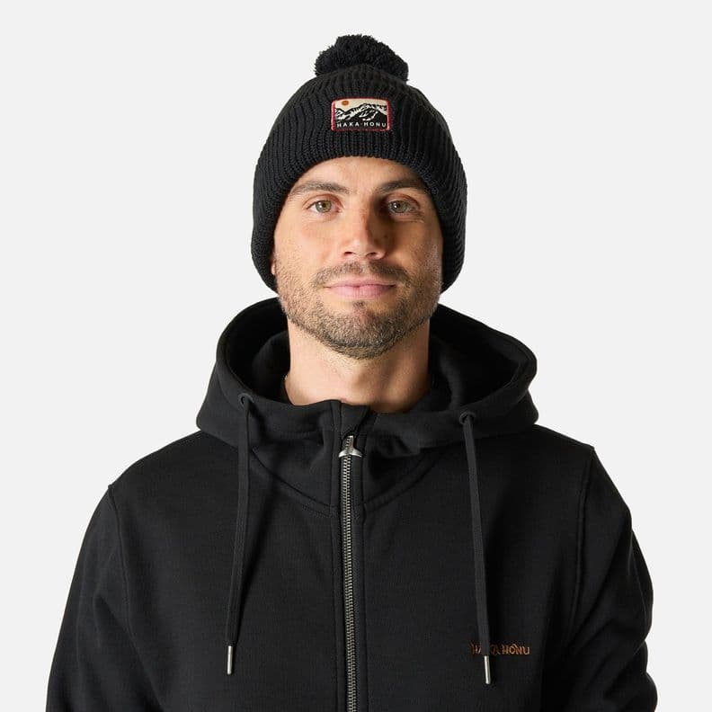 Gorro Unisex Yeco Negro Haka Honu I26 S-M