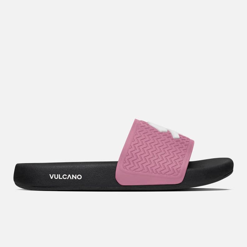 Sandalias Mujer Easygoing Negro / Rosado Vulcano 8