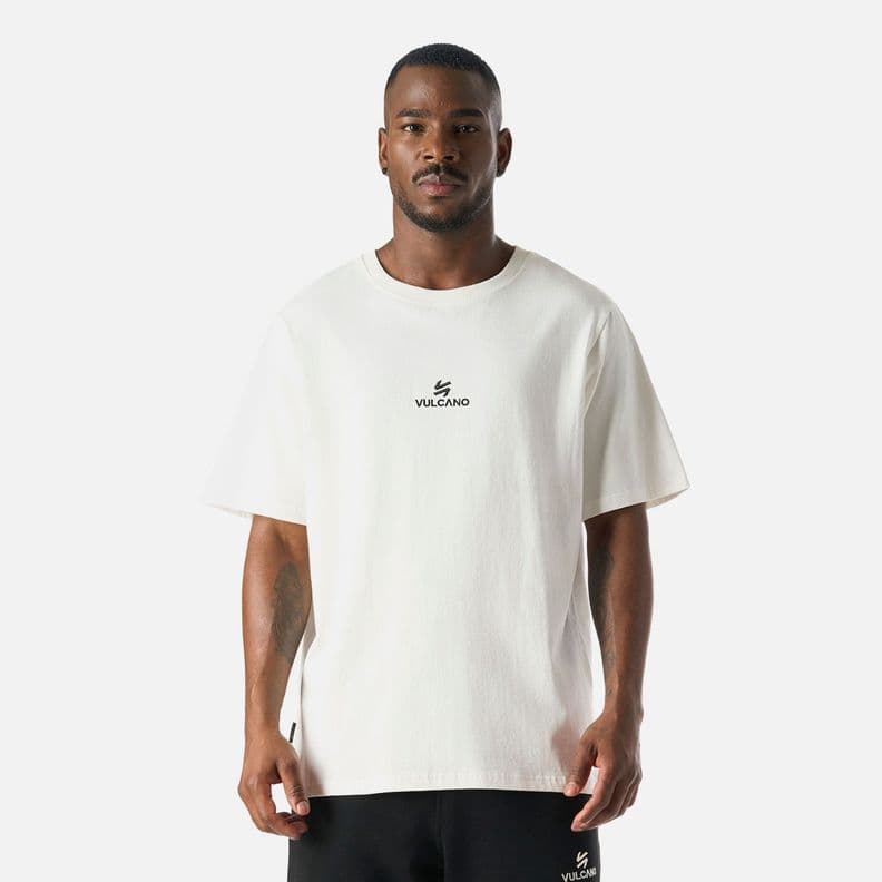 Polera casual manga corta hombre Cool Down Blanco L