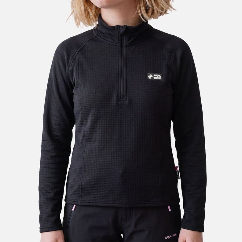 Poleron Mujer Taina Negro Haka Honu V27 M