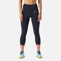 Calza Deportiva de tiro alto 3/4 mujer Built To Move Negro XL