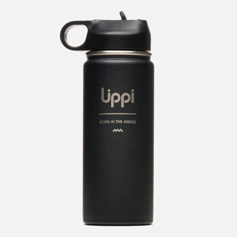 Botella Light Steel Sport Top Bottle 550 ml Negro Lippi I26