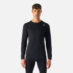 Polera Primera Capa Hombre Built To Move Negro S