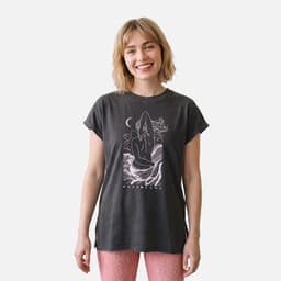 Polera Mujer Garza Negro Haka Honu V27 XS