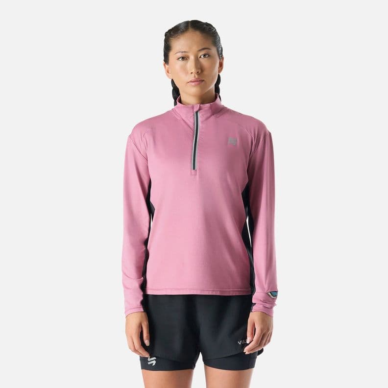 Poleron Deportivo Mujer Tempo Rosado XS