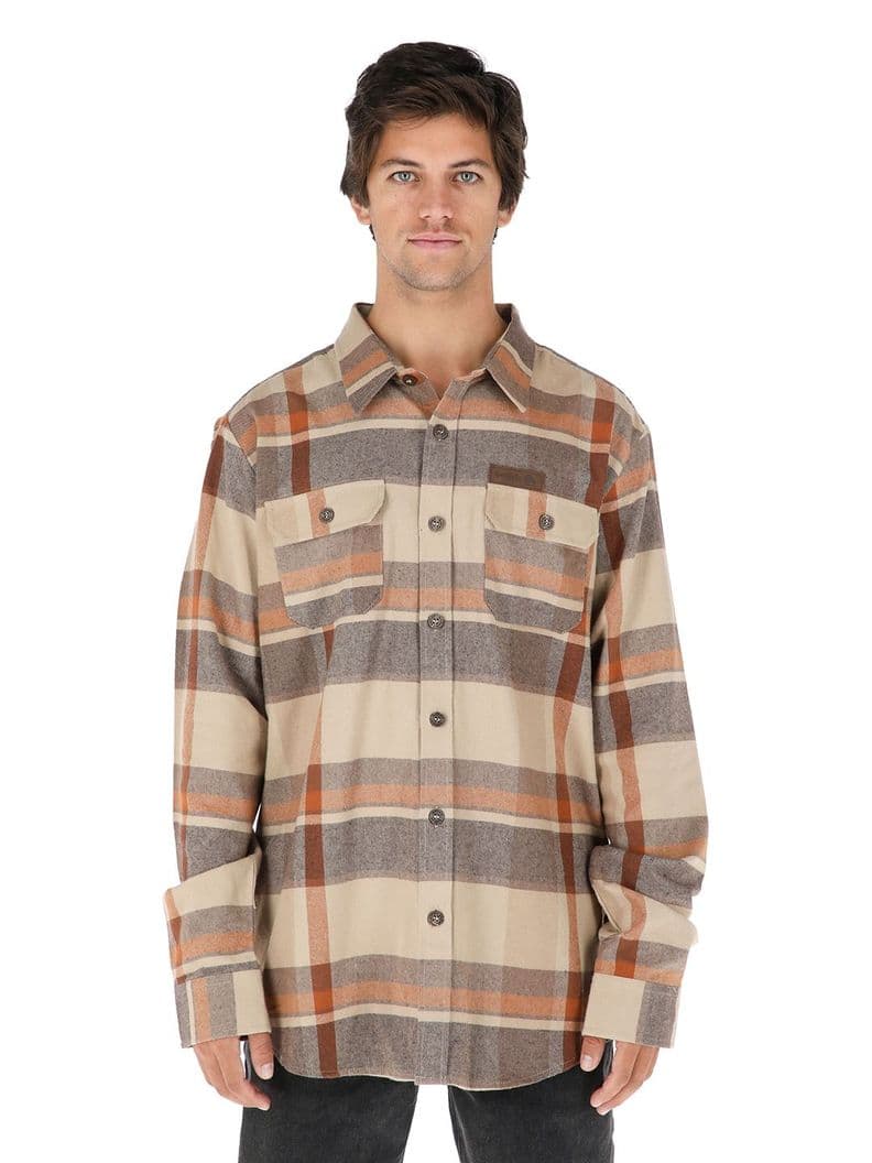 Camisa Corteza Hombre Buffalo Cafe L