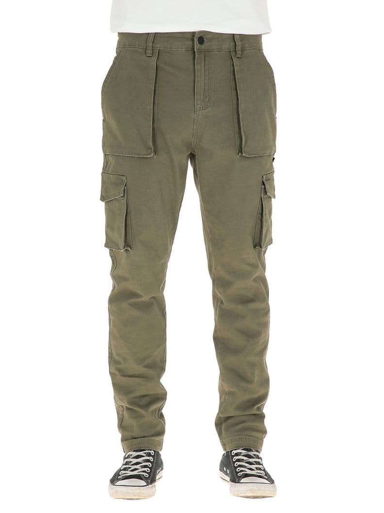 Pantalon Cargo Mujo Hombre Buffalo Verde 46