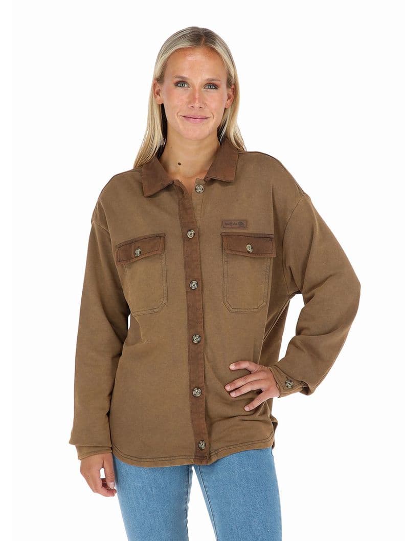 Chaqueta Veris Mujer Buffalo Cafe XL