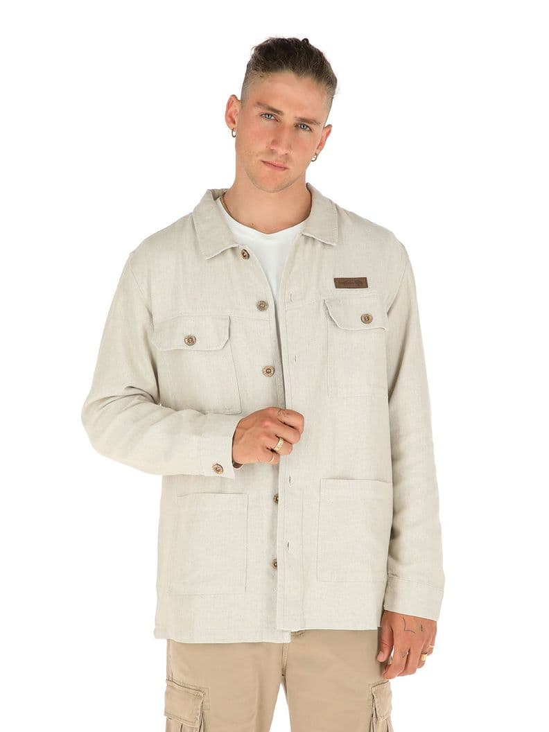 Chaqueta Jatrofa Hombre Buffalo Beige M