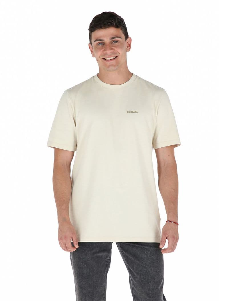 Polera Atardecer Hombre Buffalo Beige XXL