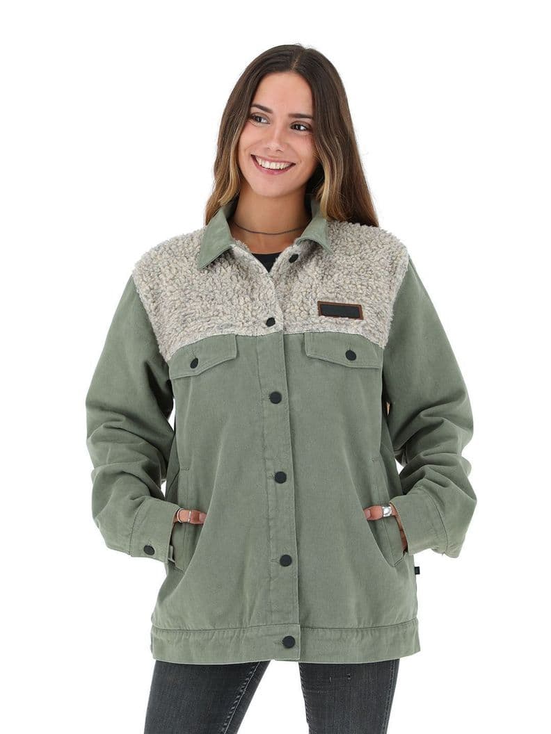 Chaqueta Chaeto Mujer Buffalo Verde L