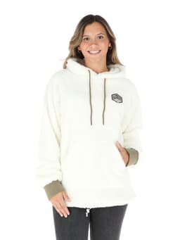 Poleron Pacama Mujer Buffalo Crema L