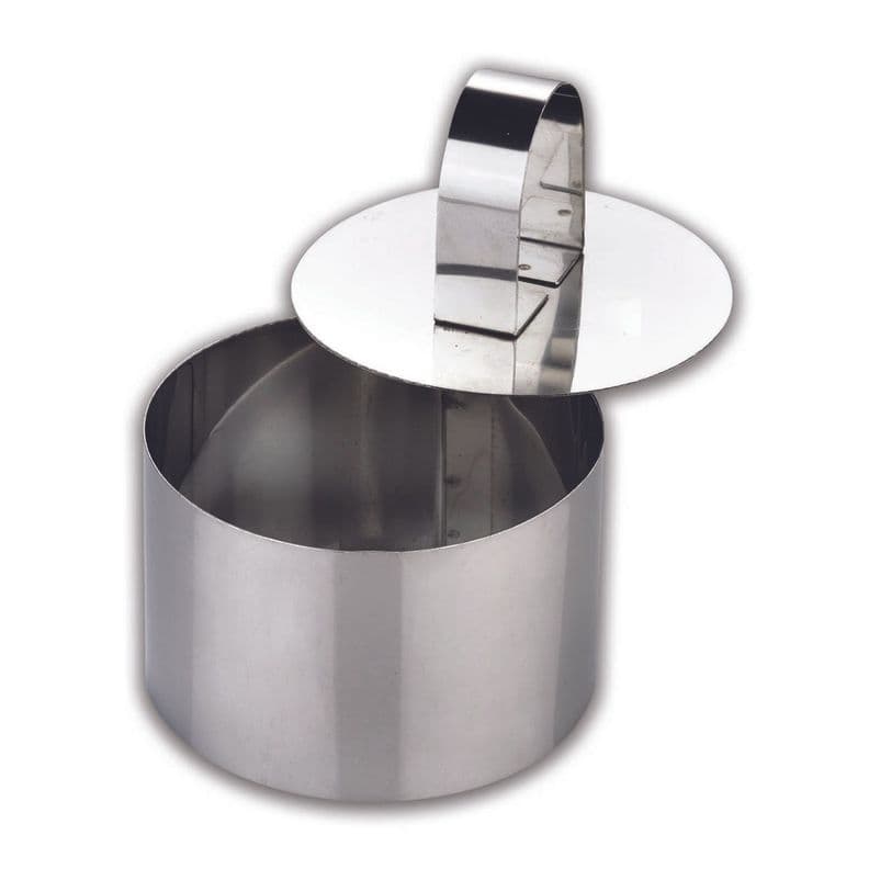 Cortador Masa Circular Acero Inox Daily Plata