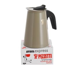Cafetera Steel Express 6 Tazas Verde Musgo Verde Oscuro