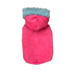 Chaqueta Gorro Piel Fucsia talla L