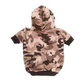 Poleron Camuflado Cafe talla M