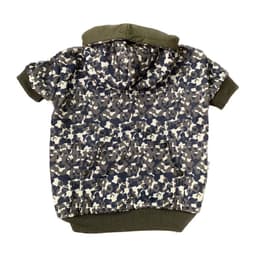 Poleron Camuflado Pequeno Verde talla S