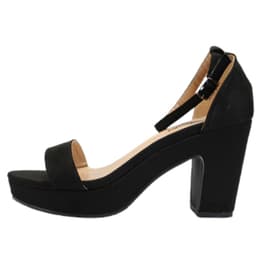 Sandalia Mujer Taco Alto 56 Yassne Negro 37