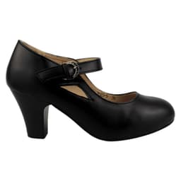 Zapato de Mujer Taco Cono 23 Yassne Negro 39