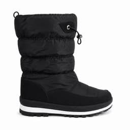 Bota Mujer Impermeable de Nieve Forrada Polar Negro 36