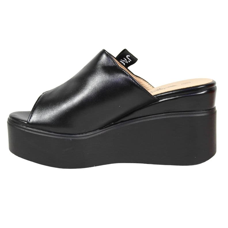 Sandalia Mujer Plataforma J0-012 Negro 36