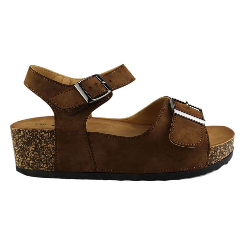 Sandalia de Mujer Casual 16 Yassne Marron Cafe 36