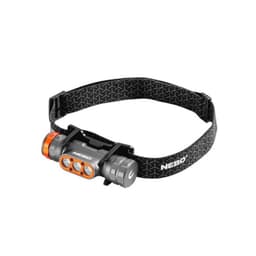 Linterna Frontal Recargable NEBO Transcend 1500 Lumenes Gris Oscuro
