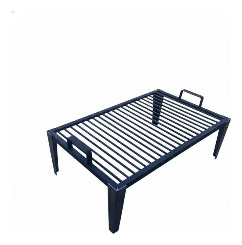 Parrilla A Carbon O Lena Para Quincho 60x40x20 Argentina Negro