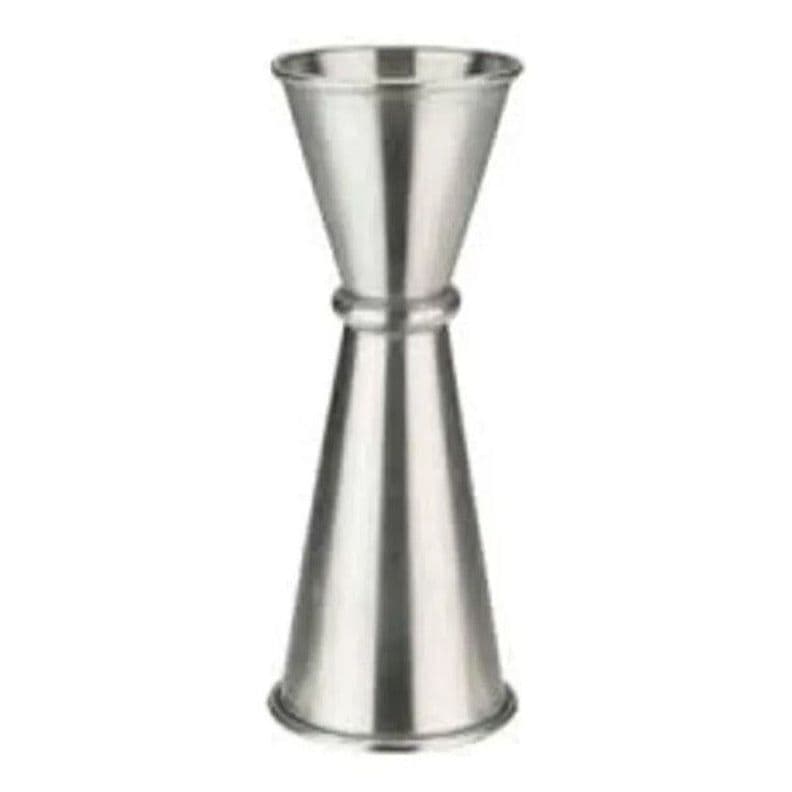Jigger Medidor Licor Acero 25 - 50ml Coctail Trago Bar Gris