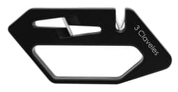 Afilador Cuchillos Tijeras Tres Claveles Modelo Mano Rueda Negro
