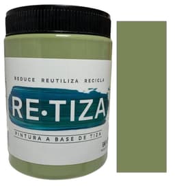 Pintura Vintage/Tizada, color TE VERDE 1 Kilo, Base Agua Retiza