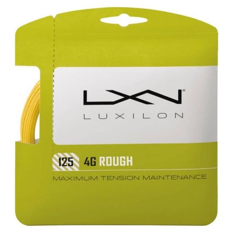 Cuerda Luxilon 4g Rough 1.25 - 12.2m Amarillo