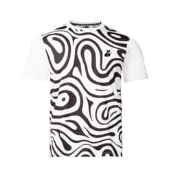 Polera Tilki Full Print Pro Lehinde Blanca Tenis Padel Blanco XXL
