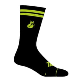 Calcetin Tilki Comfort Line Negro/Amarillo Fluor Pack X3 Tenis Padel 39/42
