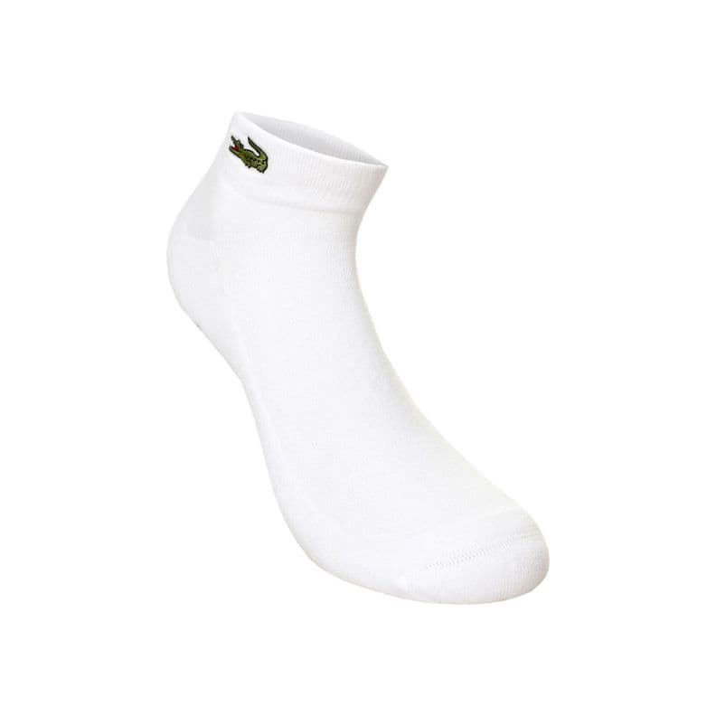 Calcetin Lacoste Sport Corto Blanco Tenis Padel 39/42
