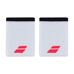 Munequera Babolat Jumbo Blanca Strike Red X2 Tenis Padel