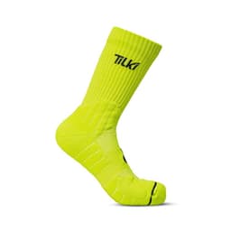 Calcetin Tilki Crew D2 Lehinde Amarillo Fluor Tenis Padel 35-38