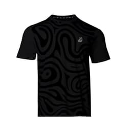 Polera Tilki Full Print Pro Lehinde Negra Tenis Padel Negro XXL
